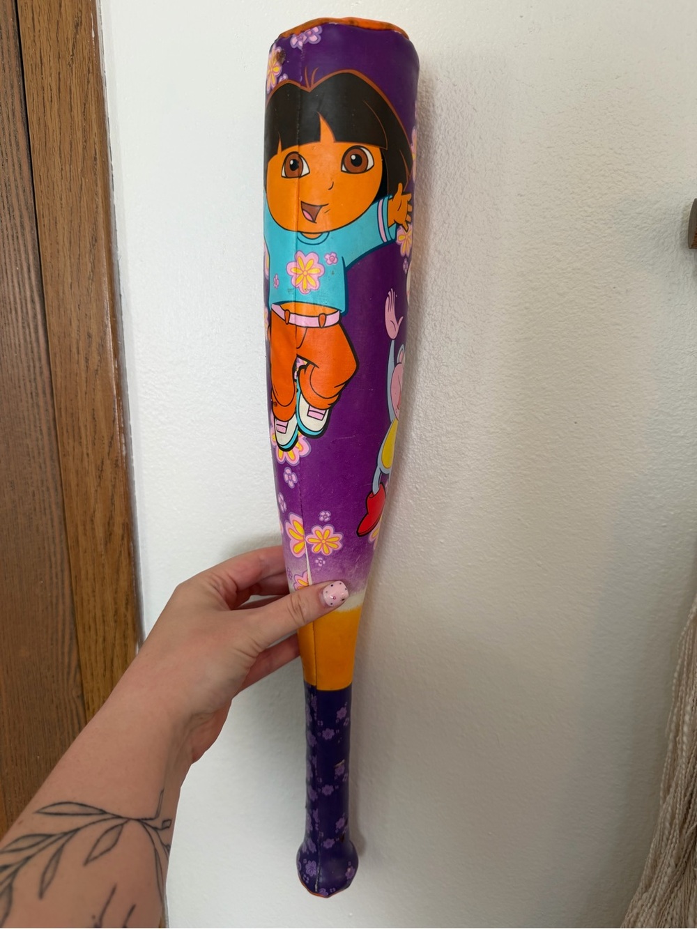 Dora the Explorer Purple Kids Foam Bat